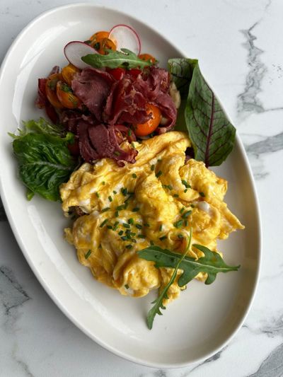 Mushrooms & Scrambled Egg